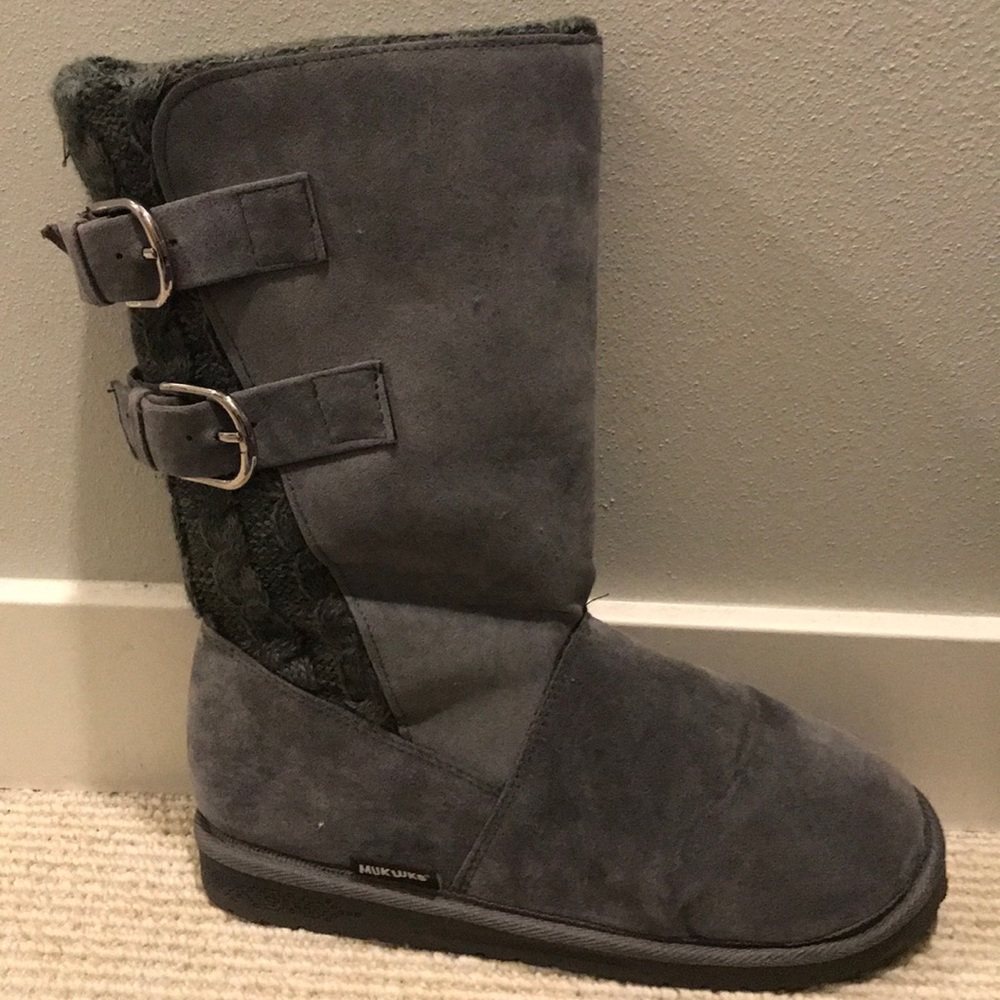 Gray Muk Luks
